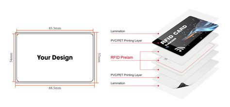 rfid card dimensions|type of rfid card.